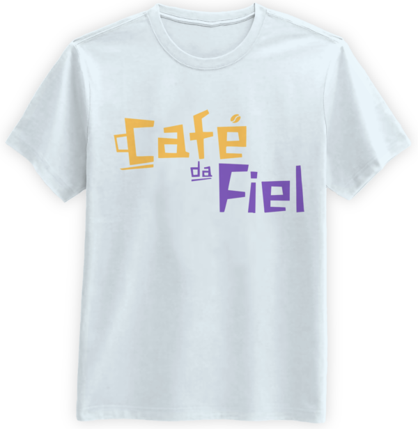 Camiseta cafe da fiel branco