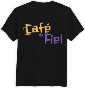 Camiseta cafe da fiel preto