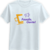 Camiseta fala gente branco